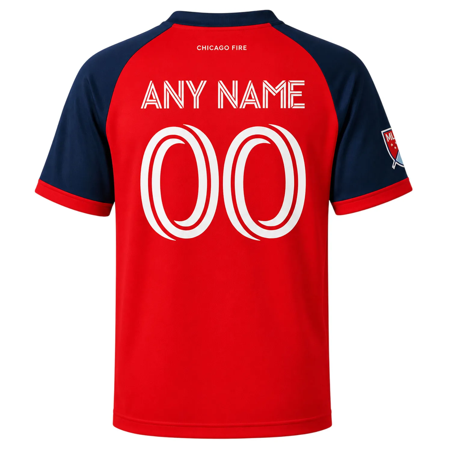 Chicago Fire FC Red & Navy Jersey – Unique Name & Number