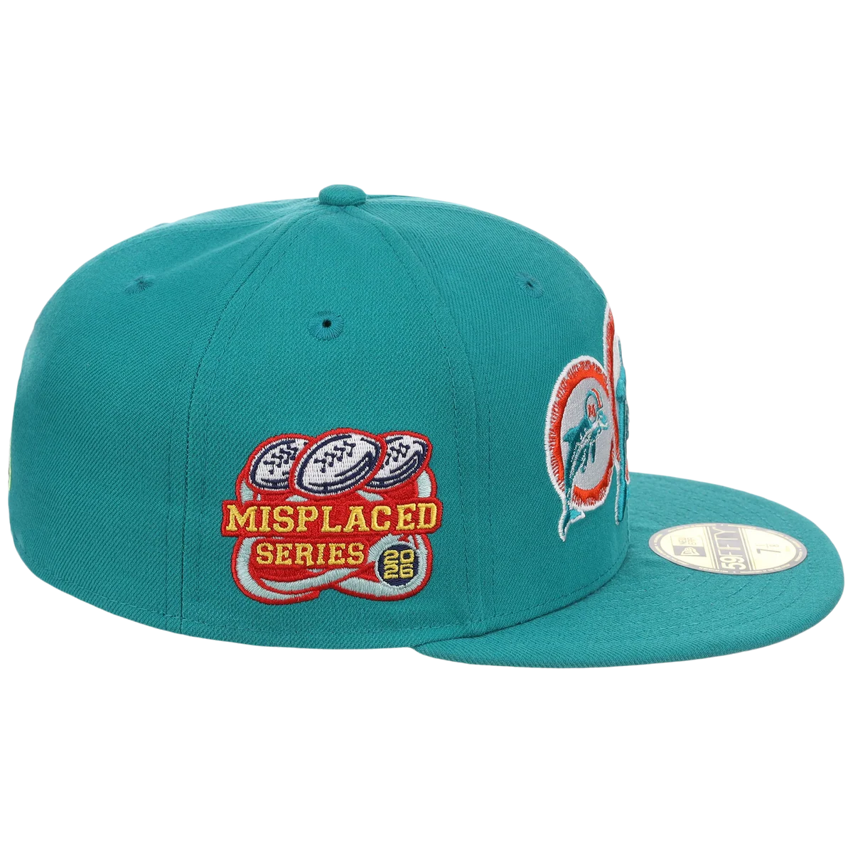 Miami Dolphins John Geiger x "Misplaced Series" NFL Collection detail view