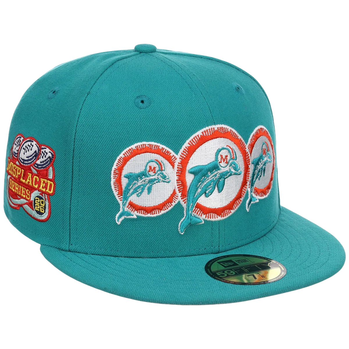 Miami Dolphins John Geiger x "Misplaced Series" NFL Collection front view