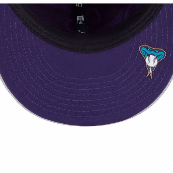 Arizona Diamondbacks 2025 MLB Authentic Clubhouse 59FIFTY Fitted Cap Gray view 6