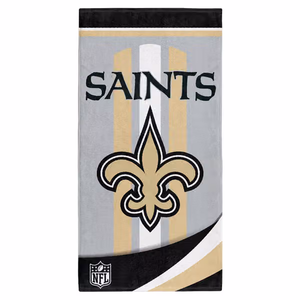 New Orleans Saints Extreme NFL Beach Towel view 1