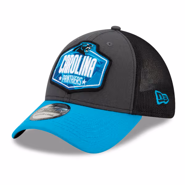 Carolina Panthers Official 2021 NFL Draft New Era 39THIRTY Flex Fit Cap product photo