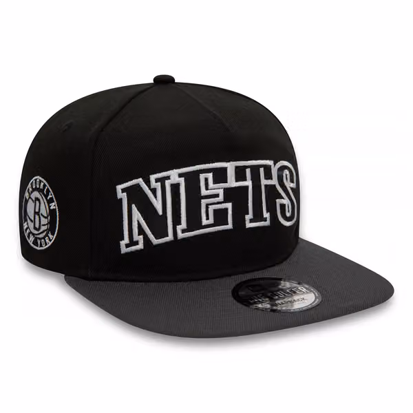 Brooklyn Nets Arch New Era Golfer Snapback NBA Cap product photo