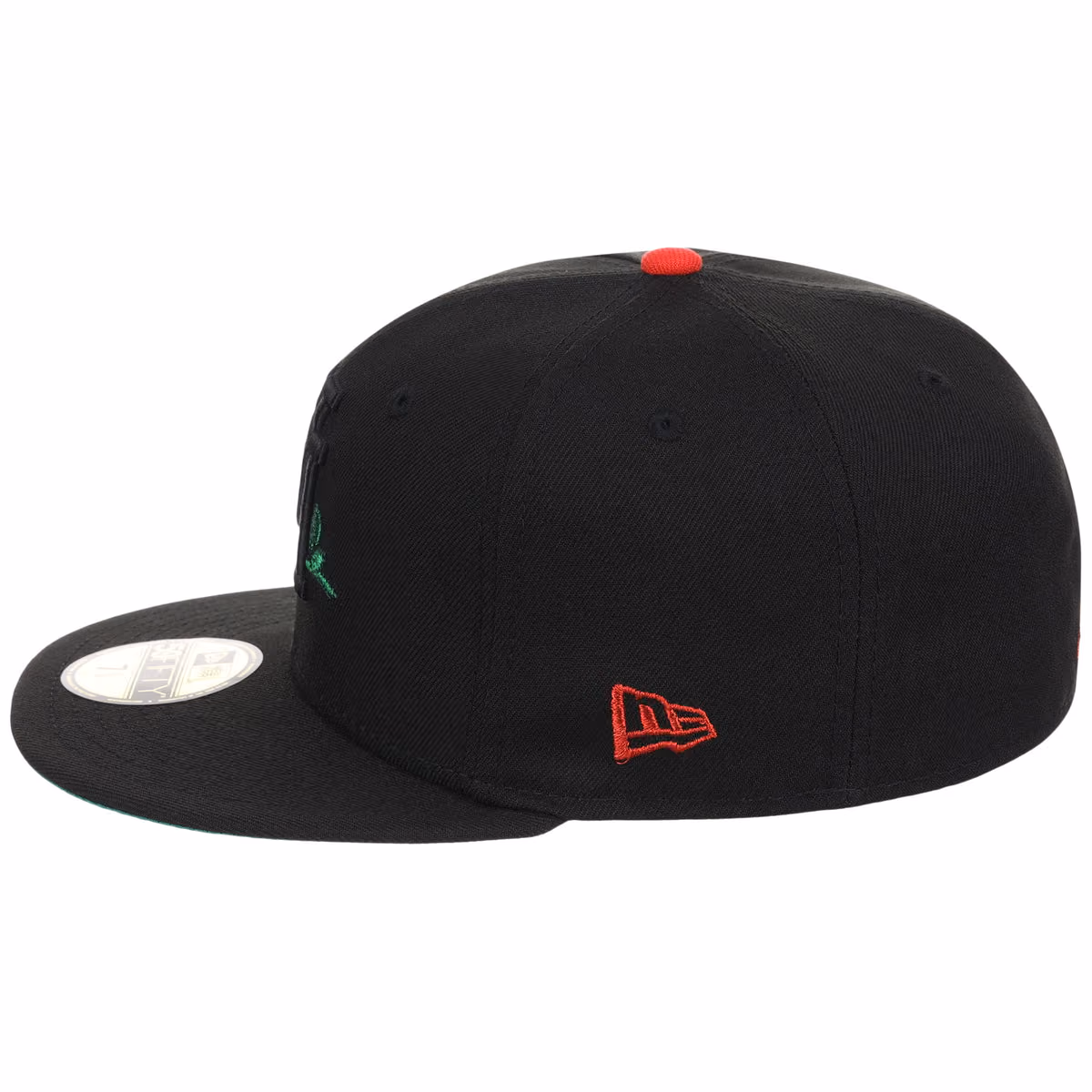 Los Angeles Dodgers New Era 59FIFTY (Black/Black) detail view