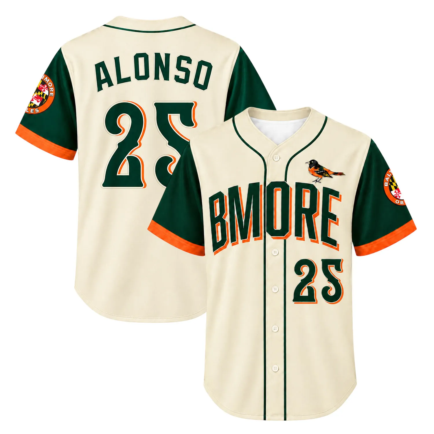 Pete Alonso City Connect Jersey 2026 Vibrant Baltimore Orioles Baseball Jerseys