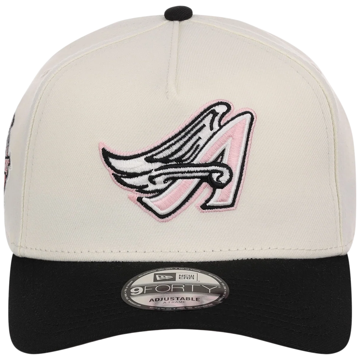 Anaheim Angels MLB Chrome Blinky New Era 9FORTY A-Frame detail view