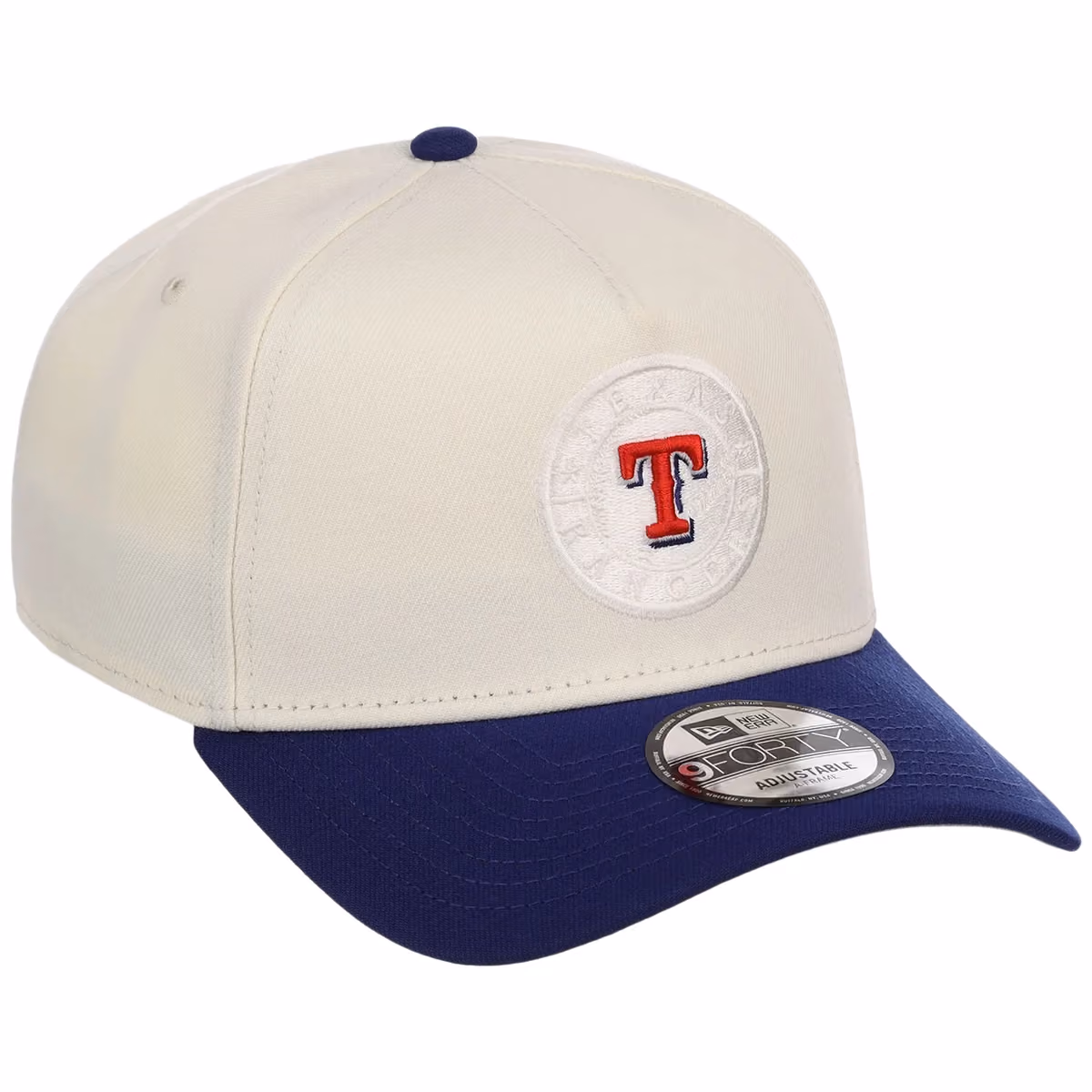 Texas Rangers MLB Chrome OTC Pop FASHION CORE New Era 9FORTY A-Frame front view