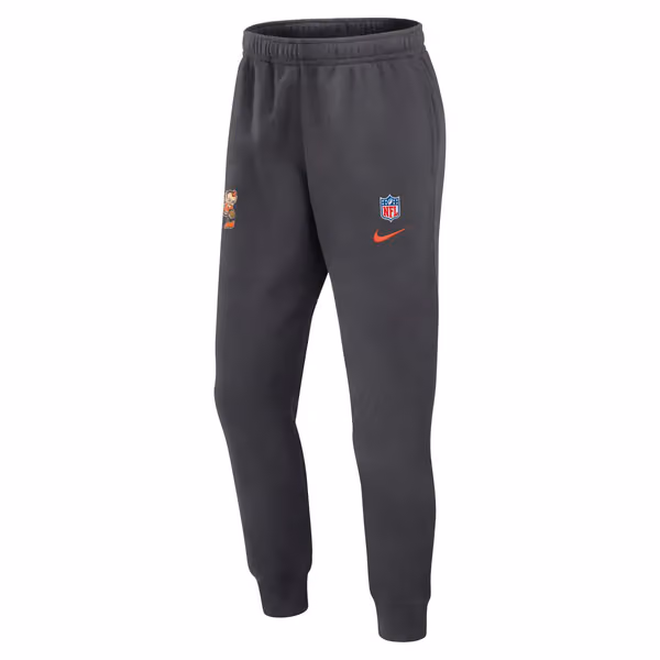 Cleveland Browns 2024 NFL Sideline Nike Club Sweat Pants Anthracite view 1