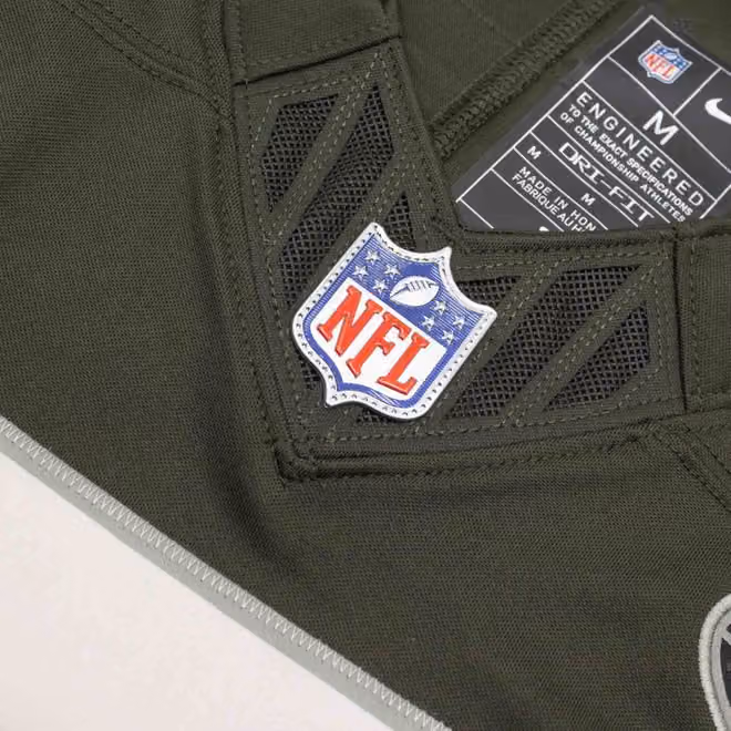 Garrett Wilson #5 New York Jets Rivalries Limited NFL Trikot Gotham Green view 6