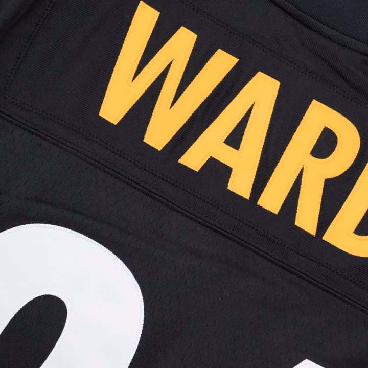Hines Ward #86 Pittsburgh Steelers 2005 Mitchell & Ness Throwback NFL Jersey Black view 5
