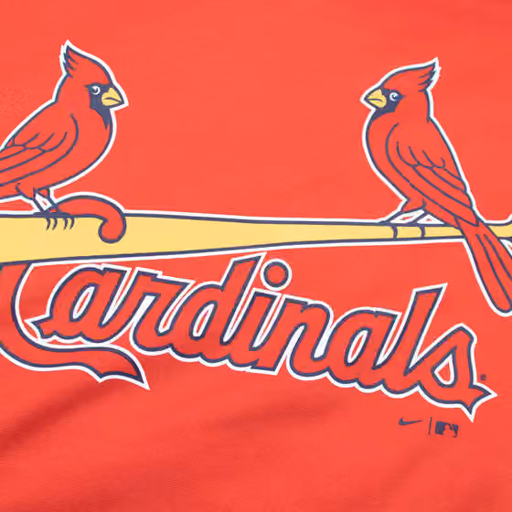 St. Louis Cardinals Wordmark Nike Therma Dri-FIT MLB Hoodie Red view 3
