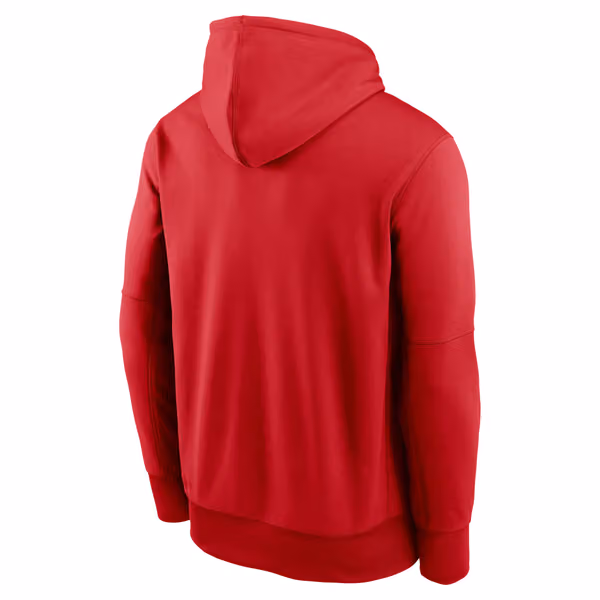 St. Louis Cardinals Wordmark Nike Therma Dri-FIT MLB Hoodie Red view 2