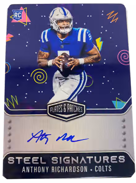 2023 Panini Plates & Patches Football NFL Hobby Box view 5