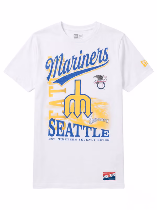 Seattle Mariners Division Oversized MLB T-Shirt White view 1