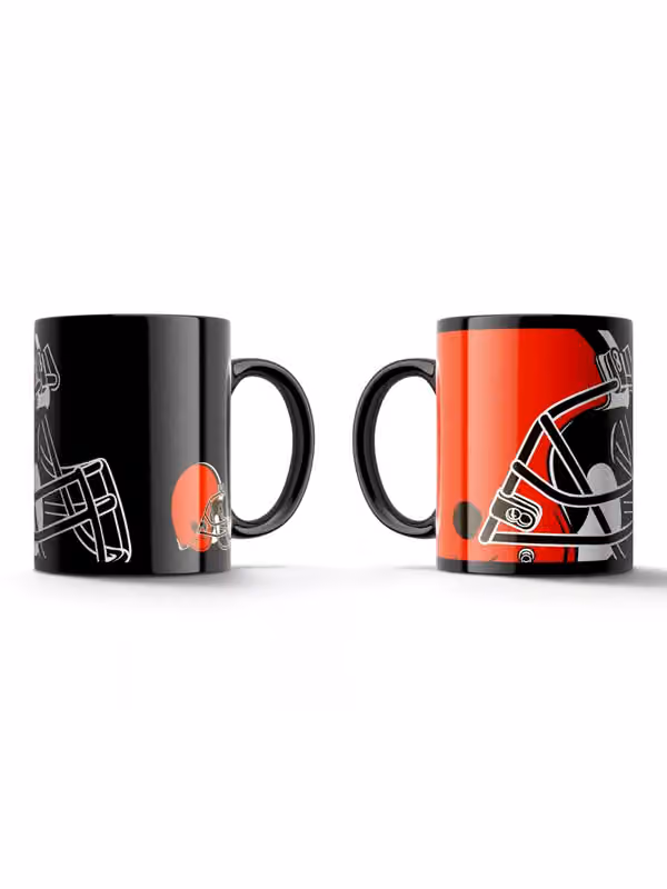 Cleveland Browns Oversized Logo NFL Mug (330 ml) view 1