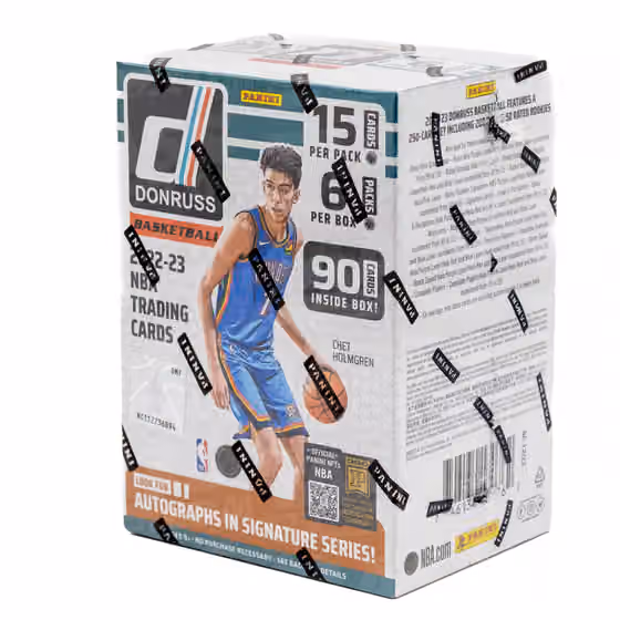 2022/23 Panini Donruss Basketball NBA Blaster Box view 1