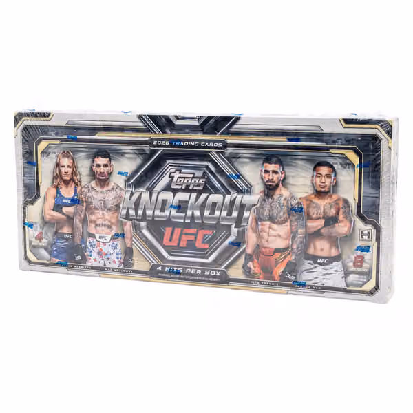 2026 Topps Knockout UFC Hobby Box view 1