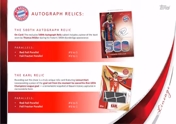 (LIVE BREAK) 2025/26 Topps Lineage FC Bayern Munich Football Hobby Box view 10