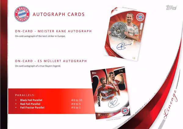(LIVE BREAK) 2025/26 Topps Lineage FC Bayern Munich Football Hobby Box view 7