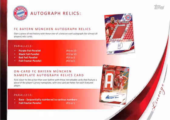 (LIVE BREAK) 2025/26 Topps Lineage FC Bayern Munich Football Hobby Box view 9
