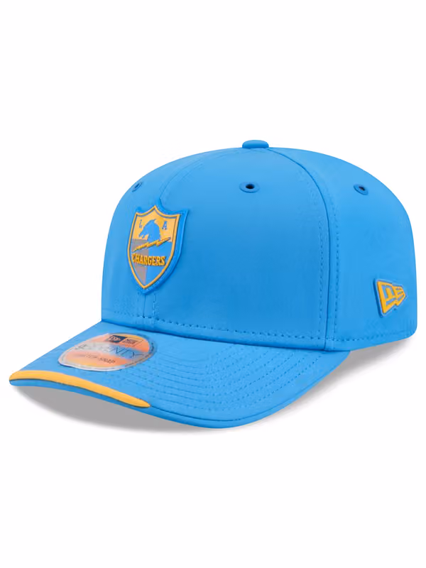 Los Angeles Chargers Historic 2026 NFL Sideline 9SEVENTY Stretch-Snap Cap Blue product photo