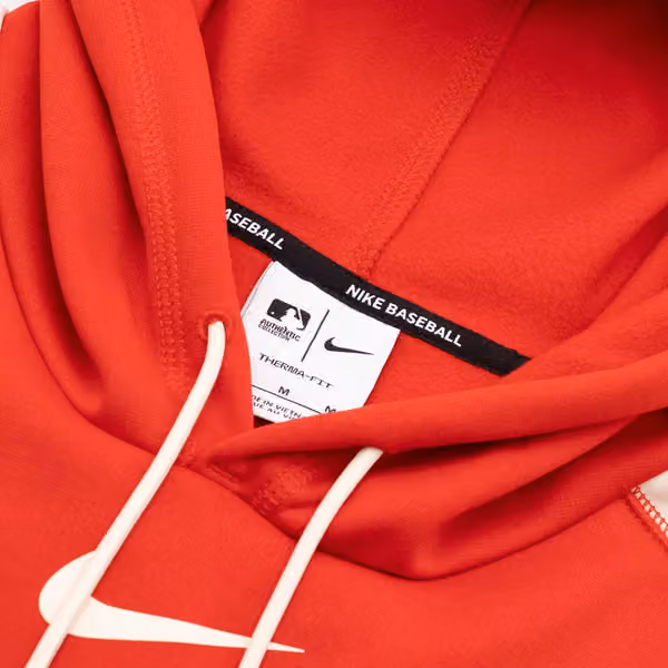 Los Angeles Angels 2025 City Connect MLB Authentic Therma Hoodie Red view 4
