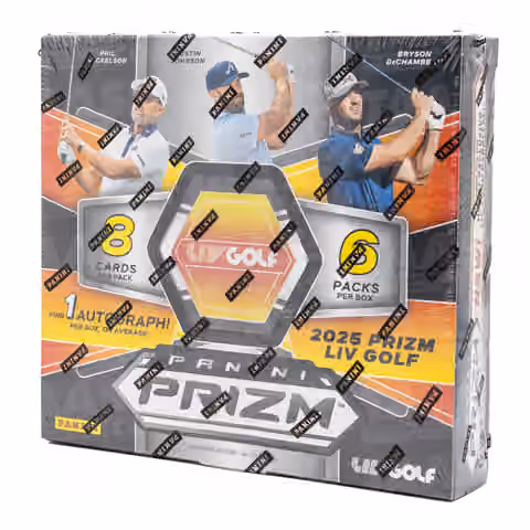 2025 Panini Prizm LIV Golf Hobby Box view 1
