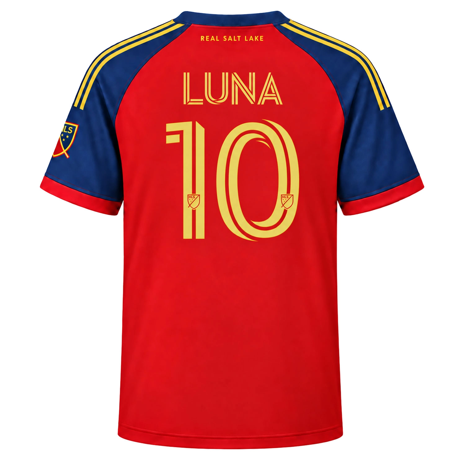 Diego Luna RSL Red Blue Jersey Radiant Hoops Design