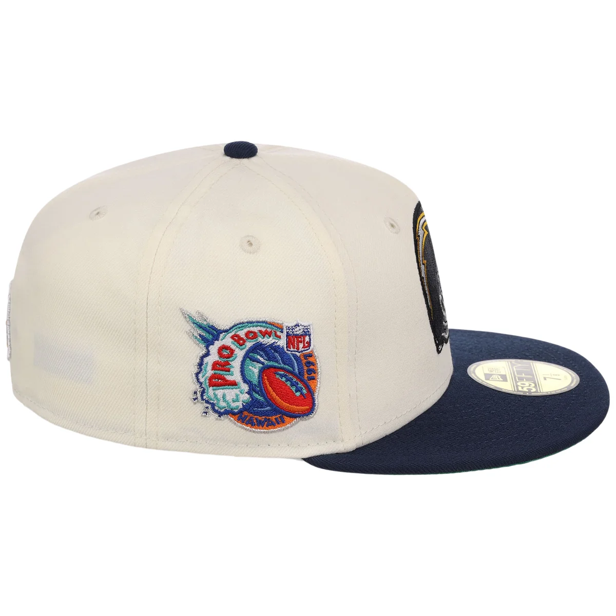 Los Angeles Chargers NFL Chrome OTC New Era 59FIFTY detail view