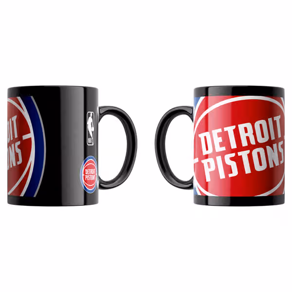 Detroit Pistons Oversized Logo NBA Mug (330 ml) view 1