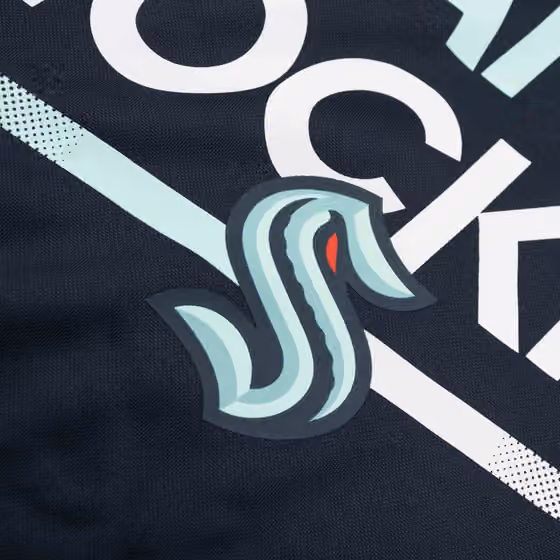 Seattle Kraken 2023/24 Authentic Pro Locker Room NHL Hoodie view 3