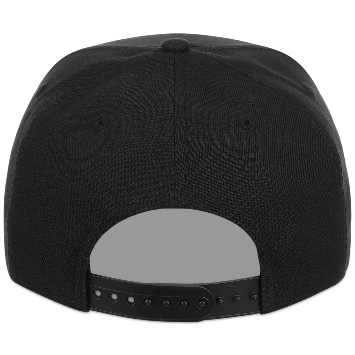 Miami Marlins MLB Black x Red FASHION CORE New Era 9FORTY A-Frame detail view