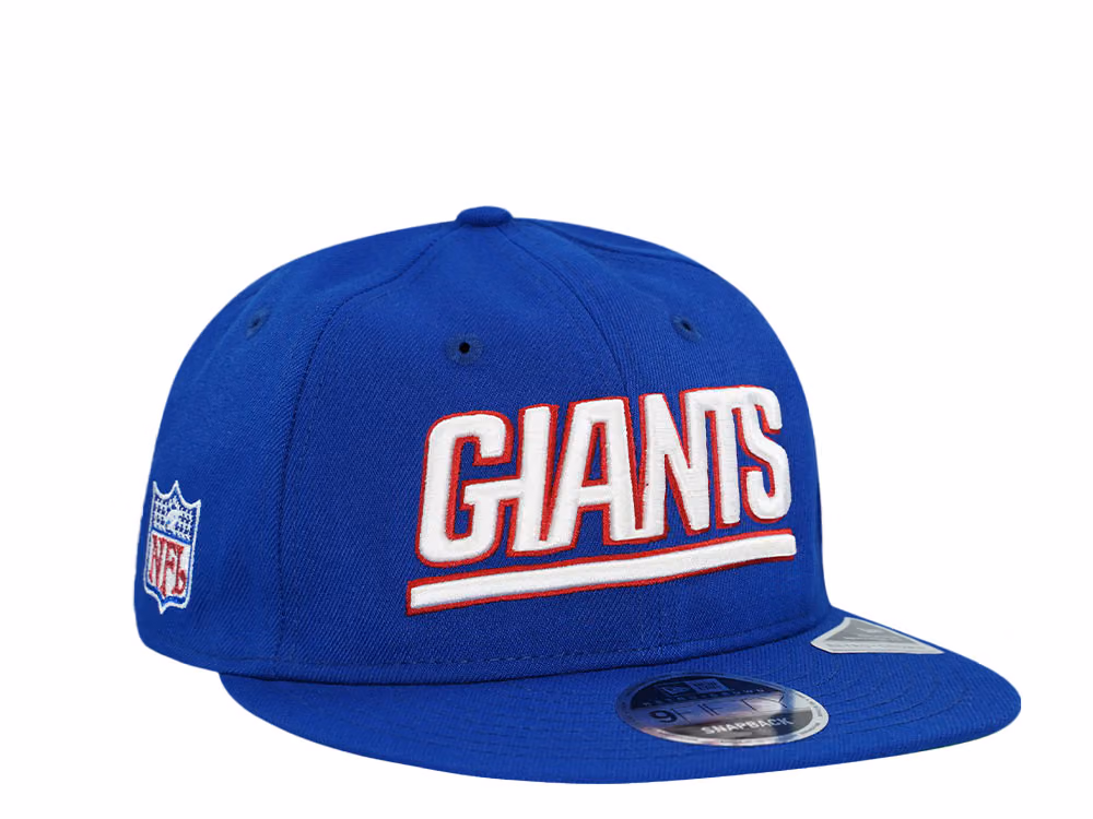 New Era New York Giants Retro Crown 9Fifty Snapback Hat front