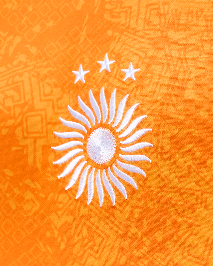 Jersevo Custom Personalized La Pulga Jersey - Orange detail view 3