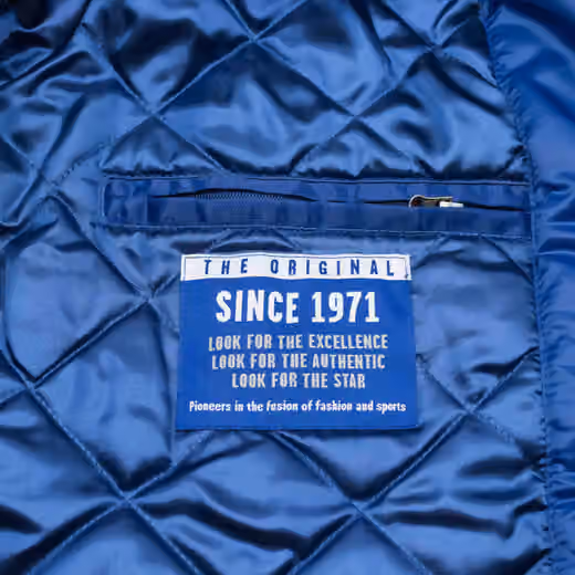 St. Louis Blues Home Game NHL Varsity Satin Jacket view 3
