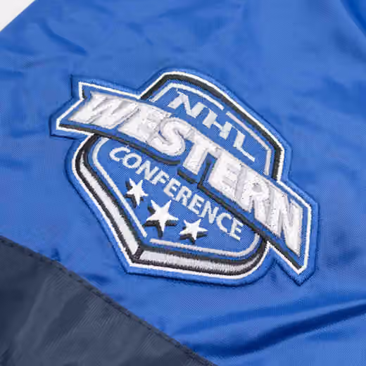 St. Louis Blues Home Game NHL Varsity Satin Jacket view 5