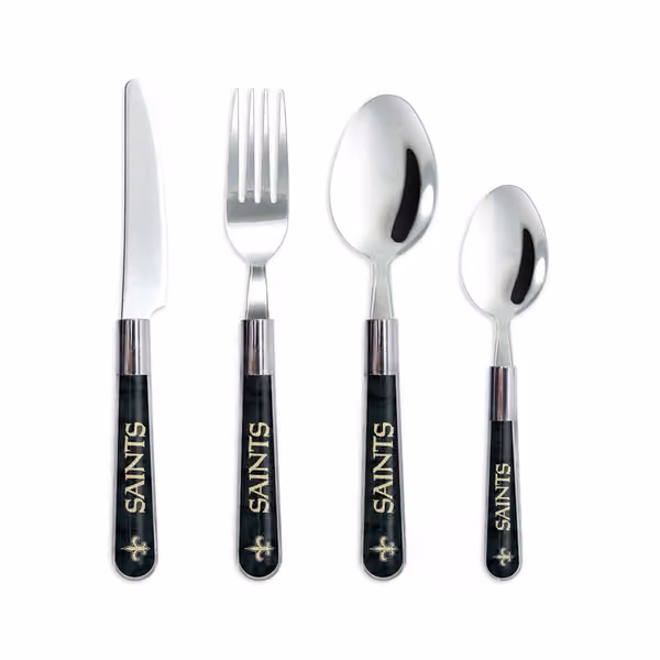New Orleans Saints NFL 16-Piece Flatware Set view 1