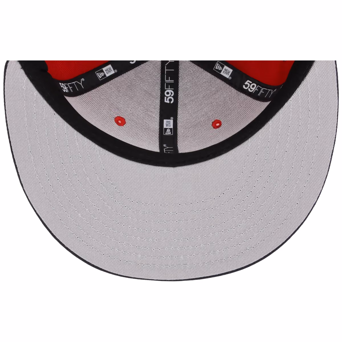Atlanta Braves Peach Drip Atlanta Crown the City New Era 59FIFTY back view