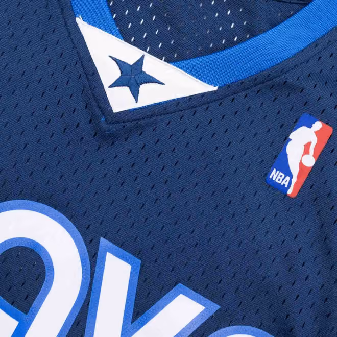Jason Terry #31 Dallas Mavericks 2011-12 Mitchell & Ness Swingman NBA Jersey Navy view 5