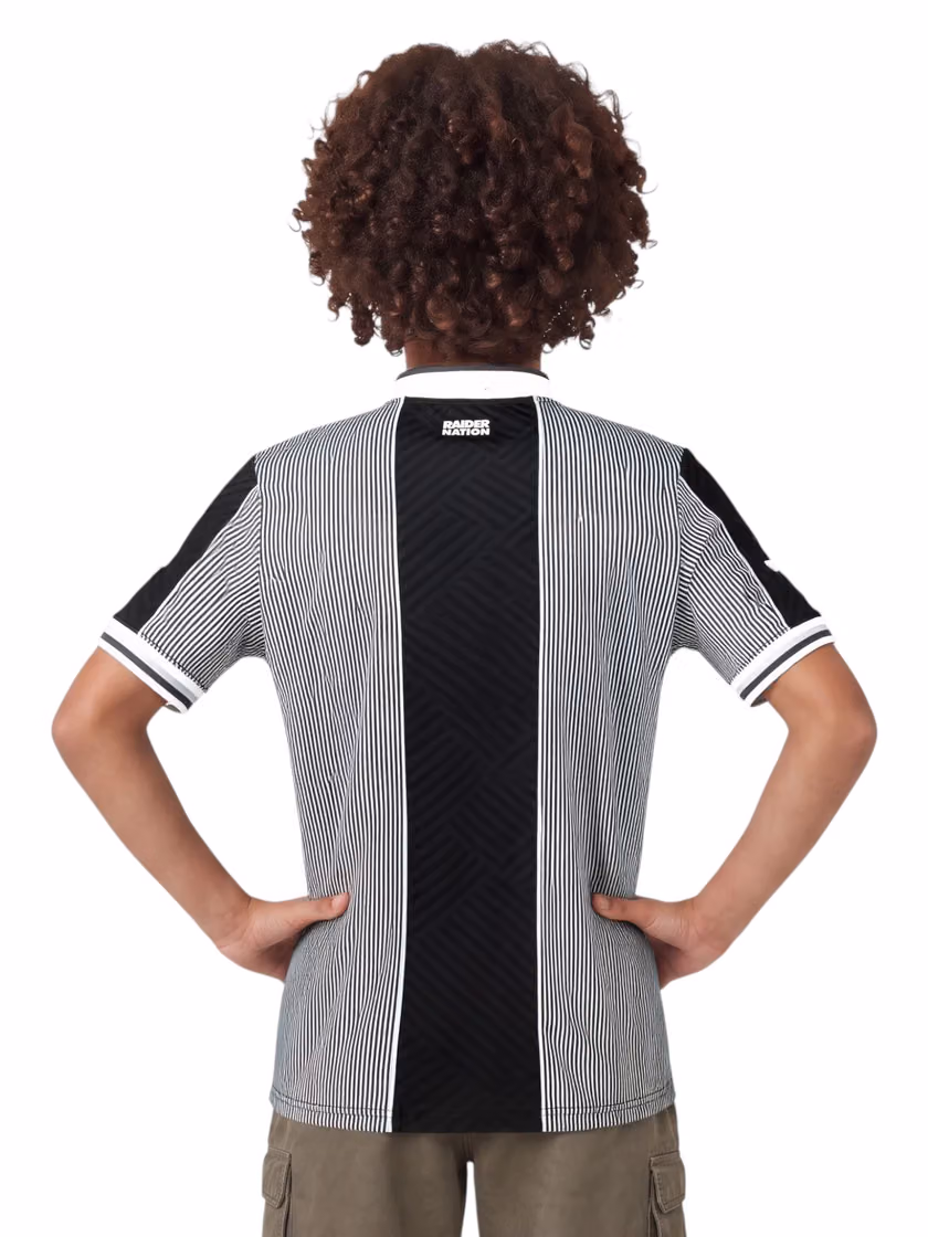 Las Vegas Raiders 2026 Football x Football NFL Fan Jersey (YOUTH) view 2