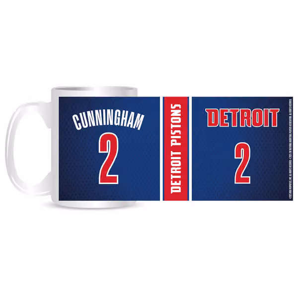 Cade Cunnigham #23 Los Angeles Lakers NBA Mug (330 ml) view 1