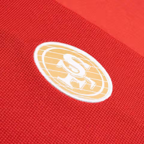 San Francisco 49ers 2024 NFL On-Field Sideline Nike Jersey Hoodie Red view 3