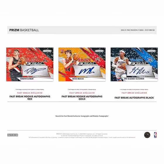 2024/25 Panini Prizm Basketball Fast Break NBA Box view 2
