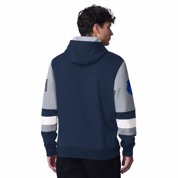 Winnipeg Jets Starter End Zone NHL Hoodie view 2