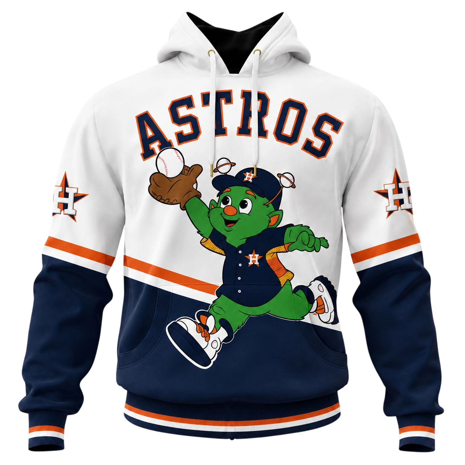 Astros Baseball Hoodie Custom Remarkable Mascot Graphic