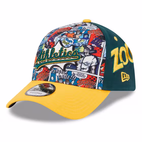 Athletics 2025 MLB Players' Weekend 9FORTY A-Frame Snapback Cap product photo