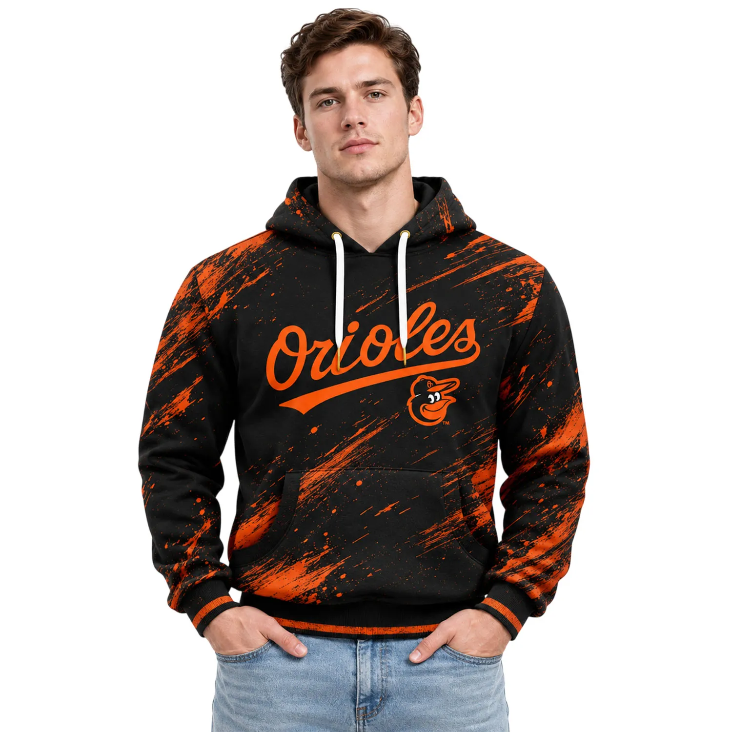Baltimore Orioles Hoodie Custom Name & Number Special Fan Gear