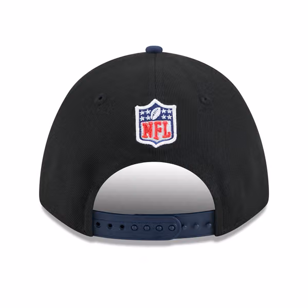 Tennessee Titans 2025 NFL Draft 9FORTY M-Crown A-Frame Snapback Cap Black view 2