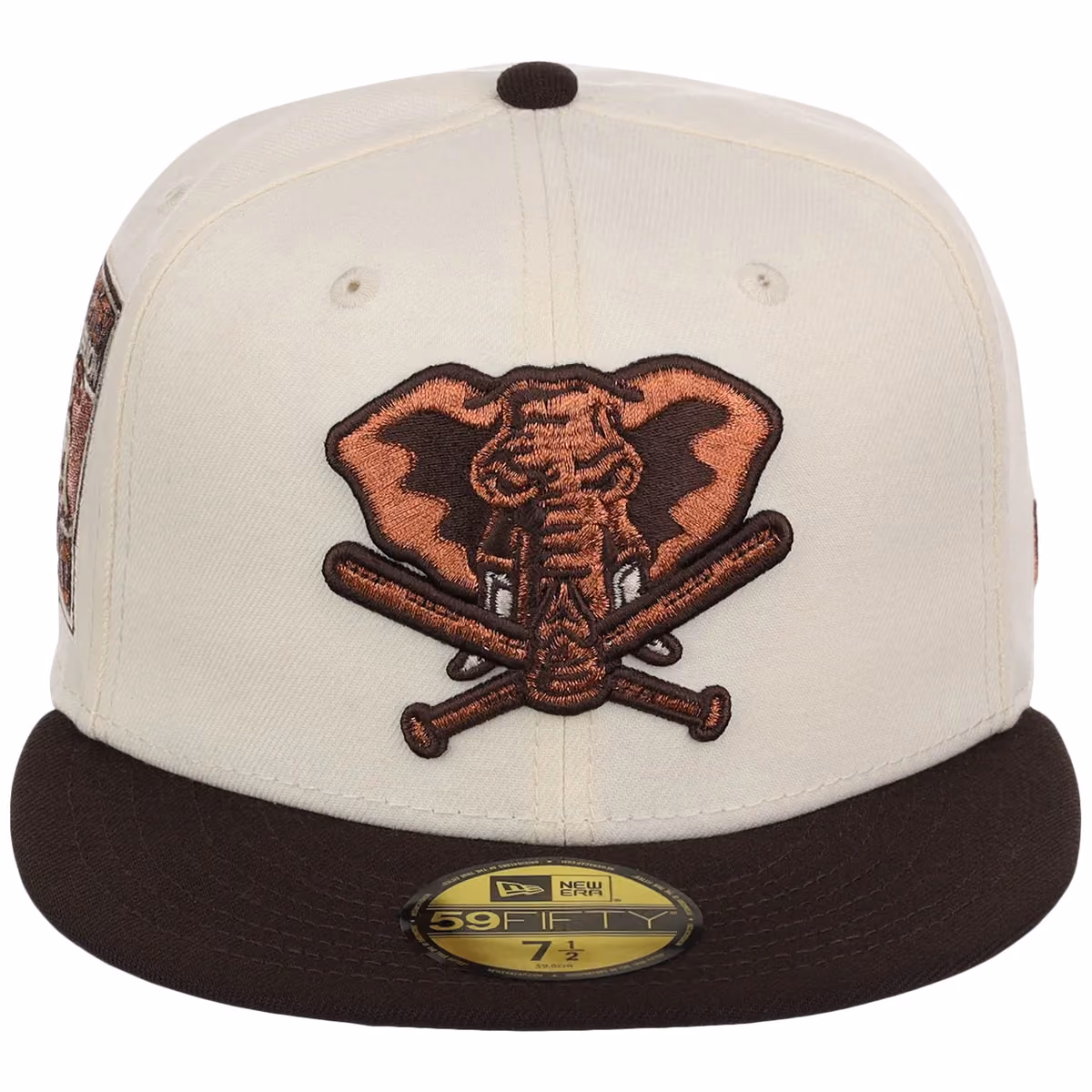 Oakland Athletics MLB Walnut Reserve New Era 59FIFTY detail view