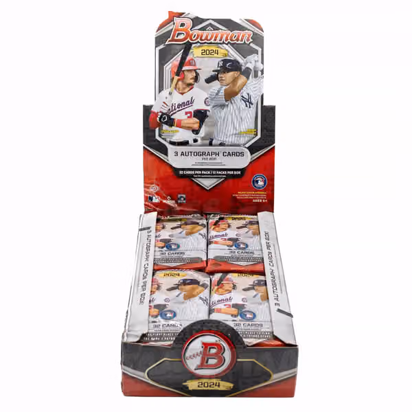 2024 Bowman Baseball MLB Hobby Jumbo Pack view 2